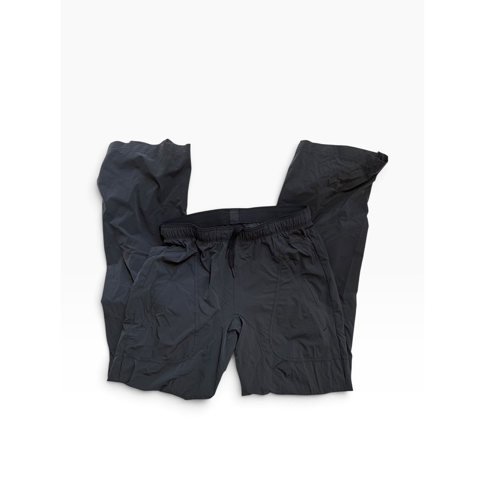 Paskho Technical Travel Pants Charcoal Gray Stretch Hiking Pant Gorpcore Granola
